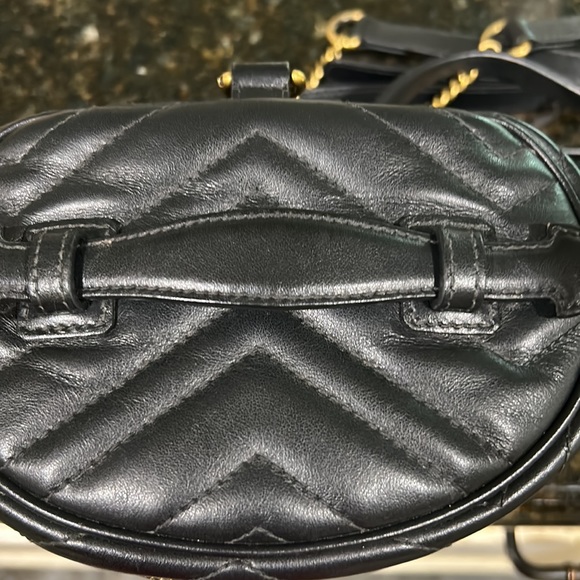 SOLD / Gucci Marmont chain backpack - Picture 7 of 11